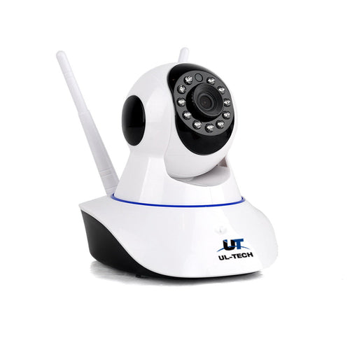 UL-tech 1080P Wireless IP-Kamera Überwachungskamera WLAN Weiß