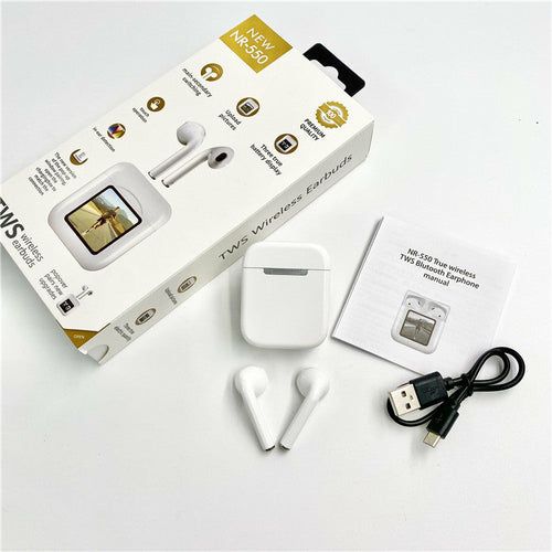 Kabelloses Bluetooth-Headset mit hochauflösendem LCD-Display