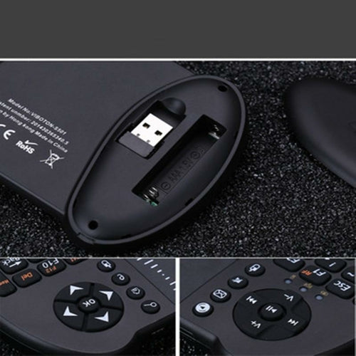 Hochwertige kabellose QWERTY-Tastatur Air Mouse Combo