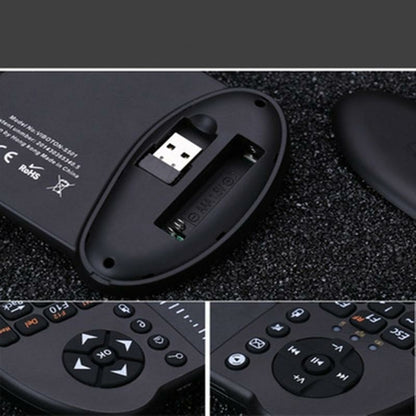 Hochwertige kabellose QWERTY-Tastatur Air Mouse Combo