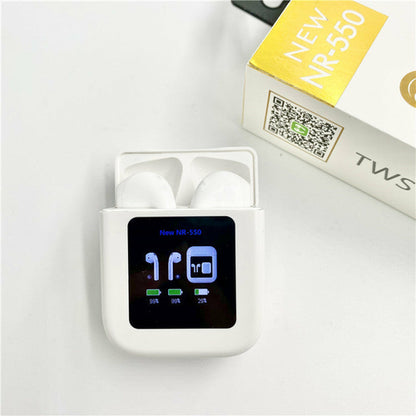 Kabelloses Bluetooth-Headset mit hochauflösendem LCD-Display