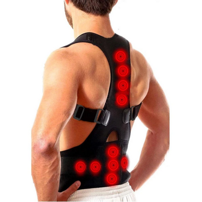 Haltungskorrektur Stützgürtel Magnetisch Rücken Schulterbandage Für