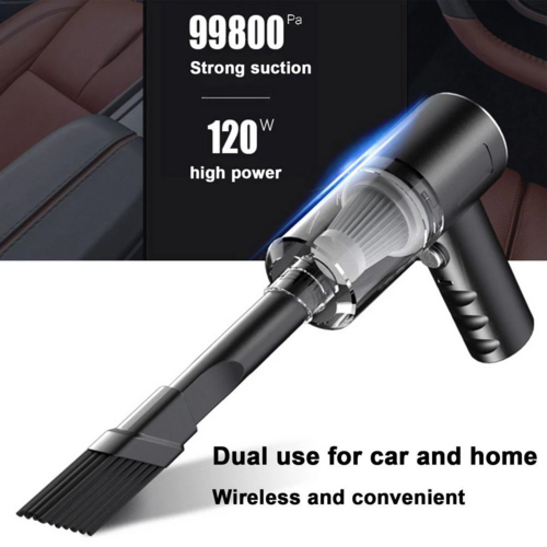 Kabelloser Handstaubsauger 120W – Leistungsstark, kompakt und tragbar für Autos