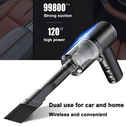 Kabelloser Handstaubsauger 120W – Leistungsstark, kompakt und tragbar für Autos