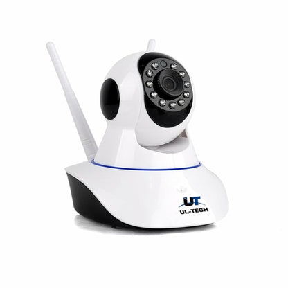 UL-tech 1080P Wireless IP-Kamera Überwachungskamera WLAN Weiß