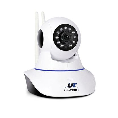 UL-tech 1080P Wireless IP-Kamera Überwachungskamera WLAN Weiß