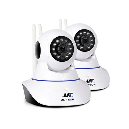 UL-tech 1080P Drahtlose IP-Kameras Sicherheits-WIFI-Kamera Weiß