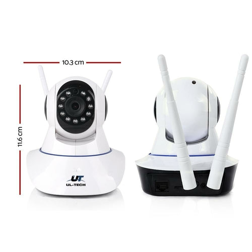 UL-tech 1080P Drahtlose IP-Kameras Sicherheits-WIFI-Kamera Weiß