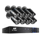 UL-TECH 1080P Security Camera System 8CH DVR with 8 CCTV Bullet