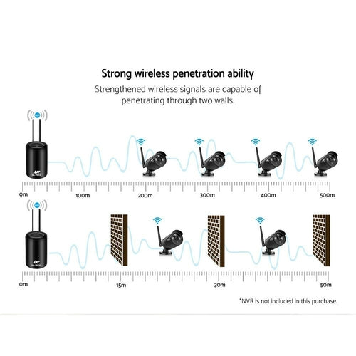 UL-tech Wireless CCTV 3MP Bullet-Kamera