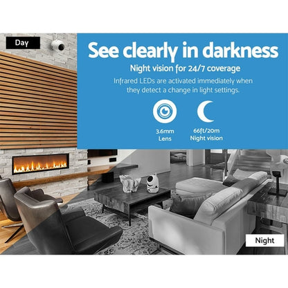 UL-tech 1080P Drahtlose IP-Kamera WIFI Überwachungskamera für Zuhause