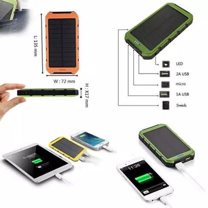 Roaming-Solar-Powerbank Handy- oder Tablet-Ladegerät