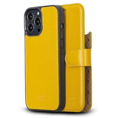 Apple iPhone 13 Serie Buntes abnehmbares Leder-Wallet Case – MW