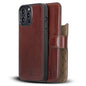 Apple iPhone 13 Serie Buntes abnehmbares Leder-Wallet Case – MW