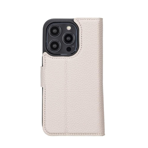 Apple iPhone 14 Serie Abnehmbares Leder Brieftaschen-Etui Bunt - MW