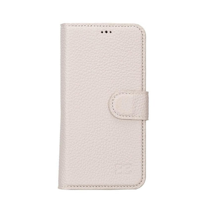 Apple iPhone 14 Serie Abnehmbares Leder Brieftaschen-Etui Bunt - MW