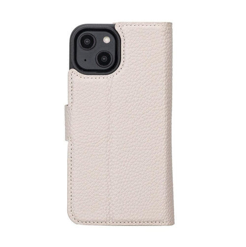 Apple iPhone 14 Serie Abnehmbares Leder Brieftaschen-Etui Bunt - MW