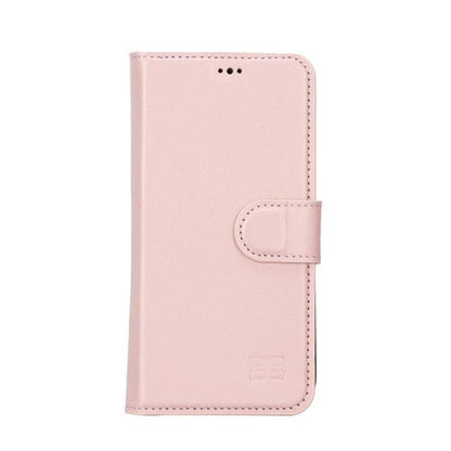 Apple iPhone 14 Serie Abnehmbares Leder Brieftaschen-Etui Bunt - MW