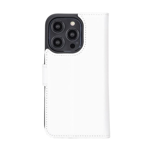 Apple iPhone 14 Serie Abnehmbares Leder Brieftaschen-Etui Bunt - MW