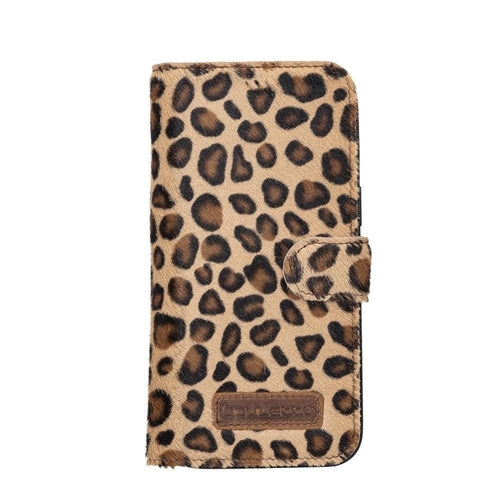 Apple iPhone 14 Serie Abnehmbare Leder Brieftasche Hülle Dunklere Farbe -