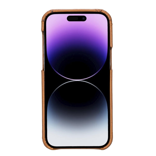 Apple iPhone 14 Series Full Leather Coating Back Cover