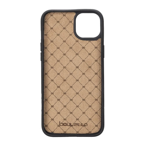 Flexibles Leder Back Cover mit Kartenhalter für iPhone 14 Serie