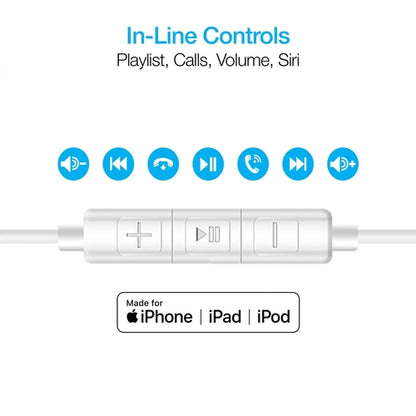 Naztech Platinum High Fidelity Lightning Earbuds