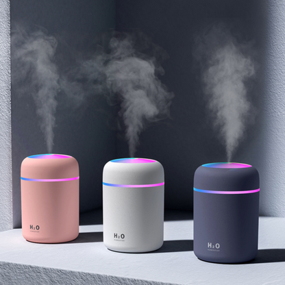 Tragbarer Luftbefeuchter Aroma Ätherisches Öl Diffusor für Auto und Zuhause