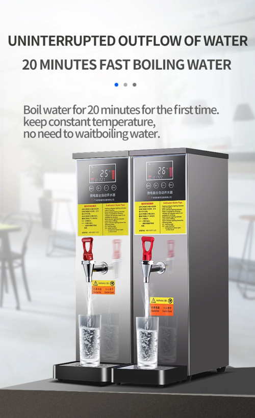 Hochwertige 15L gewerbliche Wasserboiler-Brennanlage