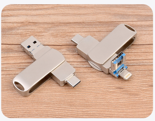 High-Speed-3-in-1-OTG-USB-Flash-Laufwerk 3.0 32 GB
