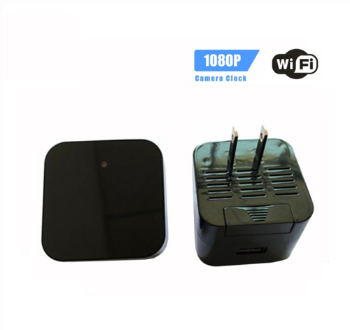 Nachtsicht 1080P Wifi Nanny Cam Ladegerät Versteckte Spionagekameras