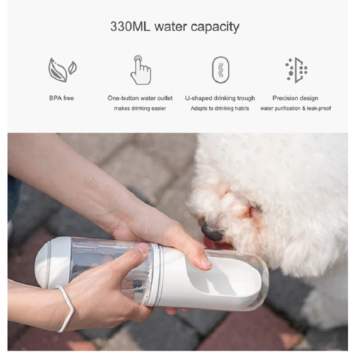 Tragbarer Wasserspender für Haustiere, Hunde und Katzen für unterwegs