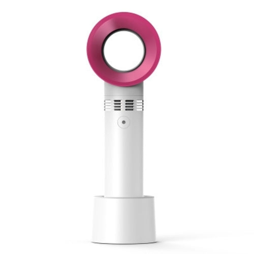 Wiederaufladbarer USB-Ventilator ohne Rotorblätter, tragbarer Handventilator, kleiner Tischventilator
