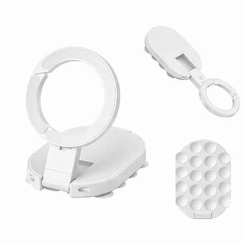 Foldable Phone Holder with Suction Base