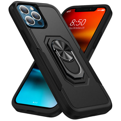 Heavy Duty Strong Tech Armor Ring Stand Grip Hülle für iPhone 13 Pro