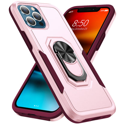 Heavy Duty Strong Tech Armor Ring Stand Grip Hülle für iPhone 13 Pro
