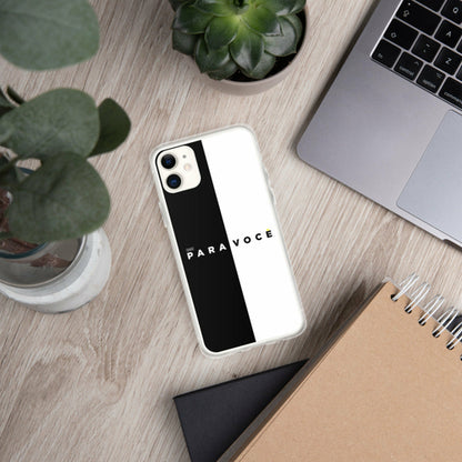 2882Tech™ Black + White Para Você BPA Free iPhone Hülle