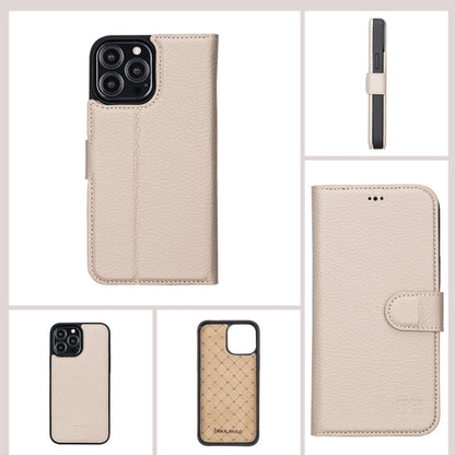 Apple iPhone 13 Serie Buntes abnehmbares Leder-Wallet Case – MW