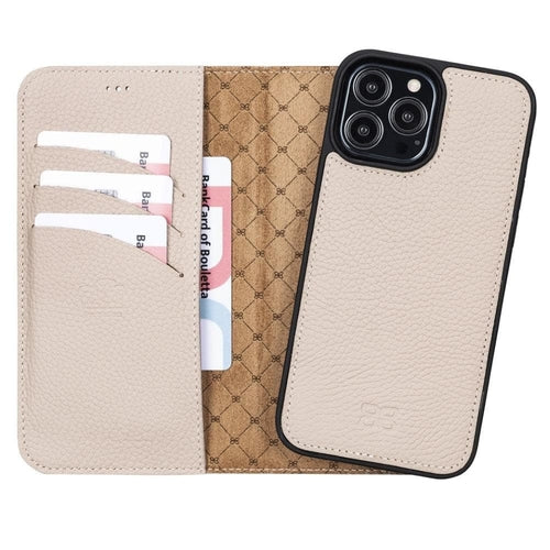 Apple iPhone 13 Serie Buntes abnehmbares Leder-Wallet Case – MW