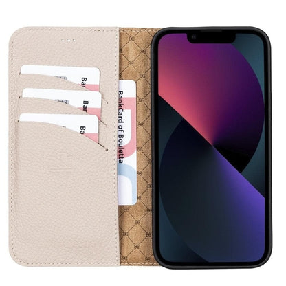 Apple iPhone 13 Serie Buntes abnehmbares Leder-Wallet Case – MW