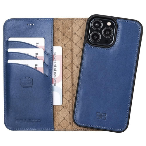 Apple iPhone 13 Serie Buntes abnehmbares Leder-Wallet Case – MW