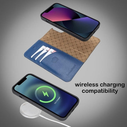 Apple iPhone 13 Serie Buntes abnehmbares Leder-Wallet Case – MW