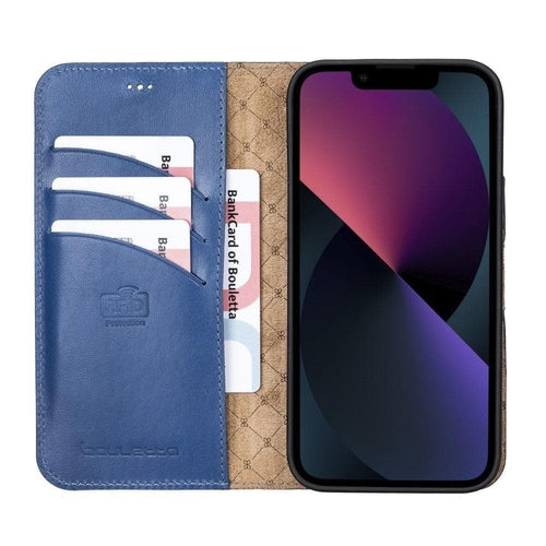 Apple iPhone 13 Serie Buntes abnehmbares Leder-Wallet Case – MW