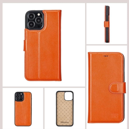 Apple iPhone 13 Serie Buntes abnehmbares Leder-Wallet Case – MW