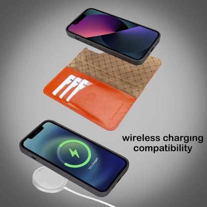 Apple iPhone 13 Serie Buntes abnehmbares Leder-Wallet Case – MW