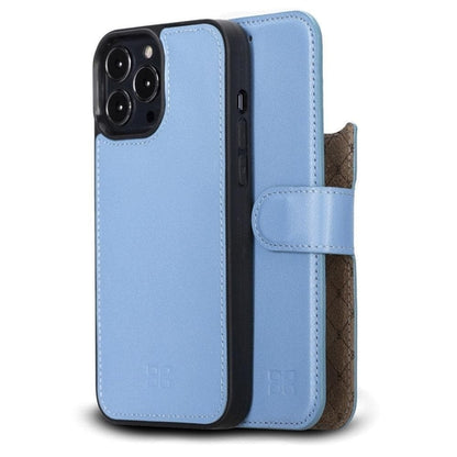 Apple iPhone 13 Serie Buntes abnehmbares Leder-Wallet Case – MW