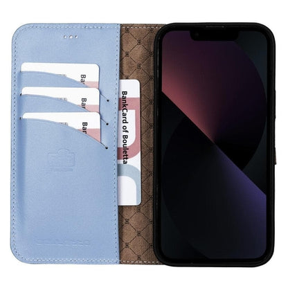 Apple iPhone 13 Serie Buntes abnehmbares Leder-Wallet Case – MW