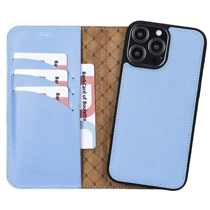 Apple iPhone 13 Serie Buntes abnehmbares Leder-Wallet Case – MW