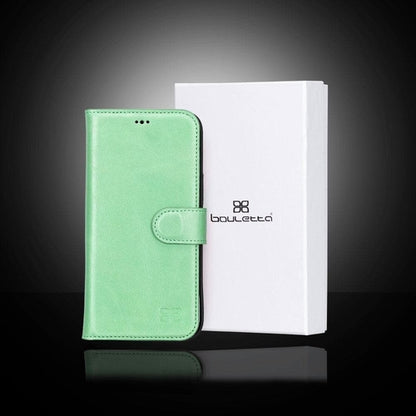 Apple iPhone 13 Serie Buntes abnehmbares Leder-Wallet Case – MW