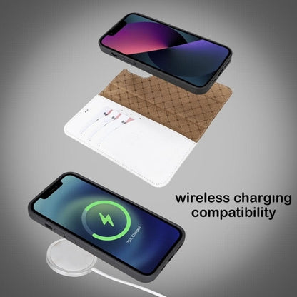 Apple iPhone 13 Serie Buntes abnehmbares Leder-Wallet Case – MW